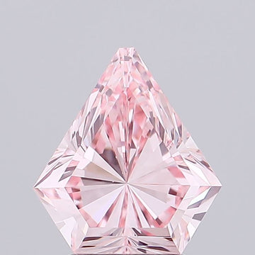 Minimalist 2.08 CT Antique Shape Fancy Intense Pink Color VS1 Clarity Moissanite Diamond For Surprise Ring
