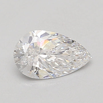 Excellent 0.71 CT Pear Shape D Color SI1 Clarity Lab Grown Diamond For the That Whisper