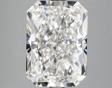 Trendy 4.53 CT Radiant Shape E Color SI1 Clarity Lab grown Diamond For Still Nights