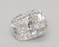 Trendy 0.72 CT Cushion Shape F Color VVS2 Clarity Lab Grown Diamond For Dear Time