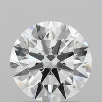Excellent 2.03 CT Round Shape E Color VS2 Clarity Lab Grown Diamond For Her Light