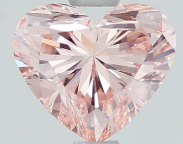Trendy Heart Shape Fancy Intense Pink Color 1.03 CT VS1 Clarity Moissanite Diamond For Wedding Ring