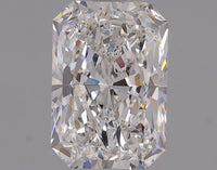 Dazzling 1.03 CT Radiant Shape E Color SI1 Clarity Moissanite Diamond For Anniversary Ring