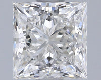 Sustainable 1.02 CT Princess Shape D Color VS1 Clarity Moissanite Diamond For her Ring
