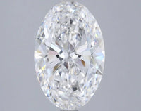 Stylish 3.04 CT Oval Shape D Color VS1 Clarity Moissanite Diamond Gift For Her