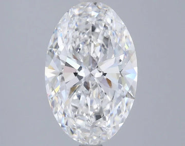 Stylish 3.04 CT Oval Shape D Color VS1 Clarity Moissanite Diamond Gift For Her