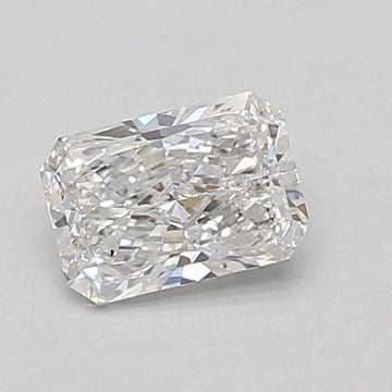 Sparkling 0.80 CT Radiant Shape E Color SI1 Clarity Lab grown Diamond For Plain Gold