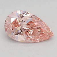 Top Quantity 0.87 CT Pear Shape Fancy Vivid Pink Color VVS1 Clarity Lab Grown Diamond For Her Words