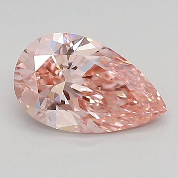Top Quantity 0.87 CT Pear Shape Fancy Vivid Pink Color VVS1 Clarity Lab Grown Diamond For Her Words