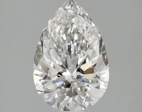 Dazzling 0.31 CT Pear Shape D Color VS1 Clarity Lab Grown Diamond For New Light
