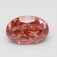 Fine Of 4.03 CT Oval Shape Fancy Vivid Pink Color VS2 Clarity Lab Grown Diamond For Last Glow