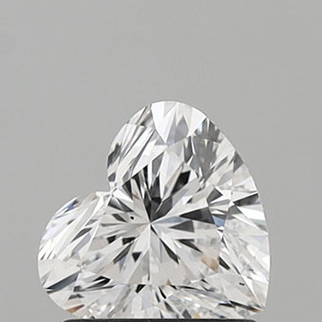 Unique Heart Shape 1.00 CT D Color VS2 Clarity Lab grown Diamond For Engagement Ring