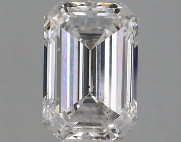 Affordable 1.44 CT Emerald Shape E Color SI1 Clarity Moissanite Diamond For Engagement Ring