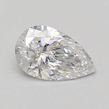 Hot Spelling 0.72 CT Pear Shape D Color SI1 Clarity Lab Grown Diamond For the Mild Storm