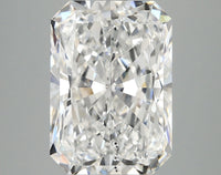 Stylish 4.54 CT Radiant Shape E Color SI1 Clarity Lab grown Diamond For Far Echo