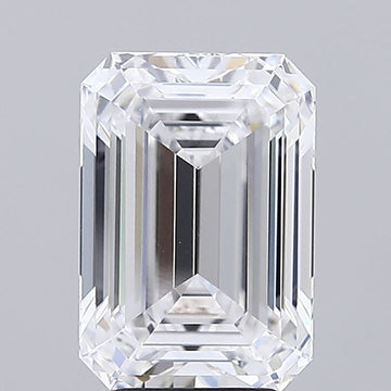 Perfect Of 4.67 CT Emerald Shape D Color VS1 Clarity Lab Grown Diamond For Cocktail Shine