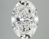 Stunning 6.04 CT Oval Shape D Color VS1 Clarity Moissanite Diamond For Party Ring