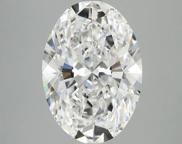 Stunning 6.04 CT Oval Shape D Color VS1 Clarity Moissanite Diamond For Party Ring