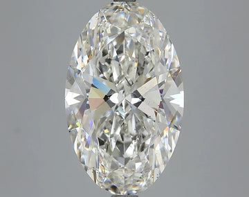 High Quality 5.11 CT Oval Shape H Color SI1 Clarity Moissanite Diamond For Propose Ring