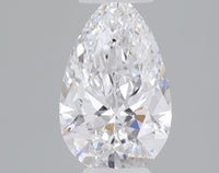 Sparkling 0.73 CT Pear Shape D Color SI1 Clarity Lab Grown Diamond For the Quiet Spark