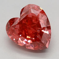 Premium Of 3.19 CT Heart Shape Fancy Vivid Pink Color VS2 Clarity Moissanite Diamond For New Song