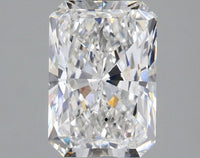 Great 1.96 CT Radiant Shape E Color SI1 Clarity Lab grown Diamond For One Touch