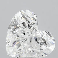 Beauty Of Of 3.15 CT Heart Shape D Color VS1 Clarity Moissanite Diamond For Her Voice
