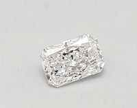 Shiny 0.34 CT Radiant Shape D Color VS1 Clarity Lab Grown Diamond For Quiet Spark
