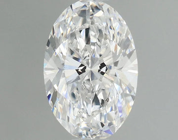 Sparkling 0.66 CT Oval Shape D Color VS1 Clarity Moissanite Diamond For Anniversary Ring