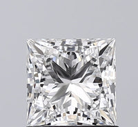 Latest Princess Shape E Color 1.07 CT VVS2 Clarity Lab grown Diamond For Anniversary Ring