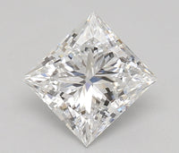 Latest 0.73 CT Princess Shape E Color VVS2 Clarity Lab Grown Diamond For Blue Silence