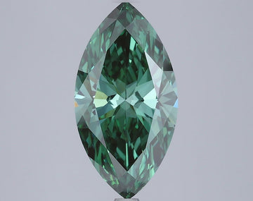 Exclusive Of 3.07 CT Marquise Shape Fancy Vivid Green Color VS2 Clarity Lab Grown Diamond For That Touch