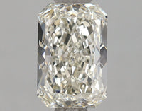 Premium Radiant Shape VVS2 Clarity 1.08 CT H Color Lab grown Diamond For Anniversary Ring