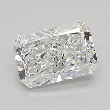 Brilliant 0.84 CT Radiant Shape E Color SI1 Clarity Lab grown Diamond For In Between