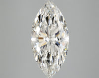 Stylish 3.68 CT Marquise Shape H Color VS1 Clarity Moissanite Diamond For Cocktail Ring