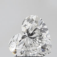 Ultimate Of 1.60 CT Heart Shape D Color VS1 Clarity Moissanite Diamond For Sweet Air