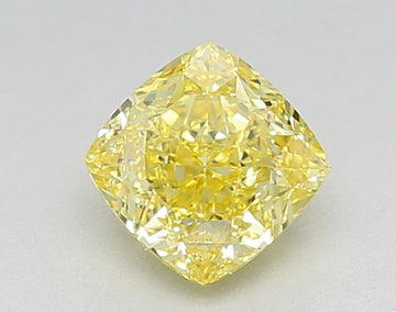 Timeless 1.03 CT Cushion Shape Fancy Intense Blue Color VVS1 Clarity Lab Grown Diamond For Soft Glow