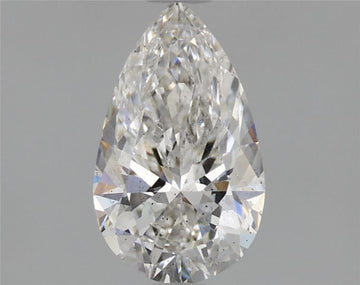 Luxury Pear Shape F Color 1.12 CT SI1 Clarity Moissanite Diamond For Anniversary Ring