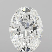 Top Quality 3.52 CT Oval Shape D Color VS1 Clarity Moissanite Diamond For Someone Ring