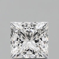 Hot Selling F Color VS1 Clarity 1.02 CT Princess Shape Moissanite Diamond For Anniversary Ring
