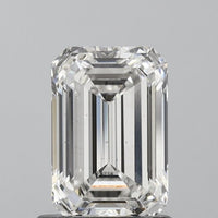 High Quality Emerald Shape F Color 1.21 CT VS2 Clarity Moissanite Diamond For Cocktail Ring