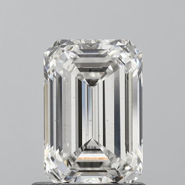 High Quality Emerald Shape F Color 1.21 CT VS2 Clarity Moissanite Diamond For Cocktail Ring