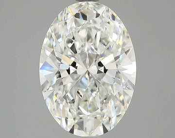Experience Luxury 3.11 CT Oval Shape G Color VS2 Clarity Moissanite Diamond For Gift Ring