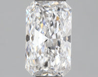 Special 0.93 CT Radiant Shape D Color SI1 Clarity Lab grown Diamond For Custom Ring