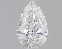 Minimalist 0.74 CT Pear Shape D Color SI1 Clarity Lab Grown Diamond For the Held Moments