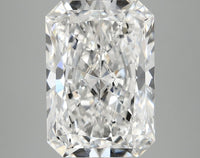 Latest 4.67 CT Radiant Shape E Color SI1 Clarity Lab grown Diamond For Her Gold