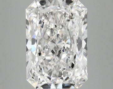 Latest 4.67 CT Radiant Shape E Color SI1 Clarity Lab grown Diamond For Her Gold