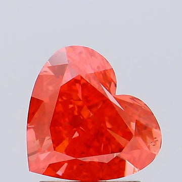 Ultimate Of 1.75 CT Heart Shape Fancy Vivid Red Color VS2 Clarity Moissanite Diamond For Long After