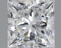 Bright 0.74 CT Princess Shape E Color VVS2 Clarity Lab Grown Diamond For Blue Silence
