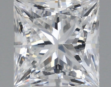 Bright 0.74 CT Princess Shape E Color VVS2 Clarity Lab Grown Diamond For Blue Silence